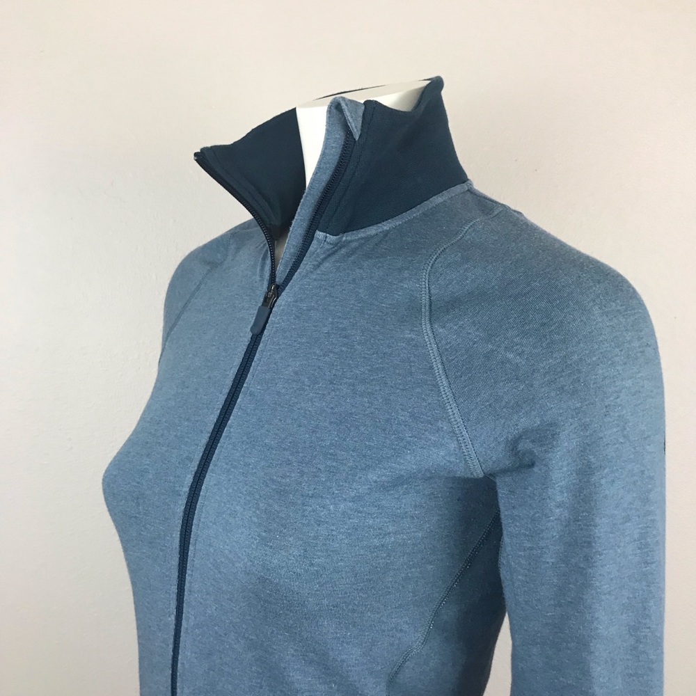 Nike Dri Fit Blue Full Zip Jacket M - Picture 5 of 7